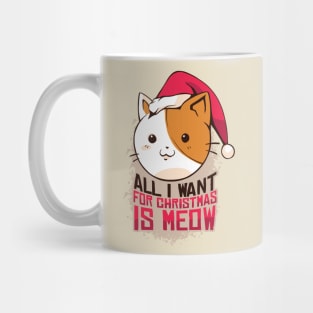 Meow Christmas Mug